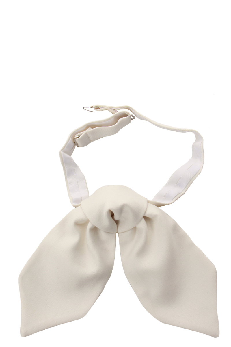 Bräutigamaccessoires Plastron/Schleife klein ivory