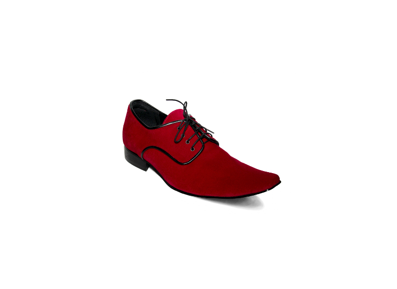 Bräutigamaccessoires NERO Maroon Velvet 302/12 tkanina 4211 lam nero